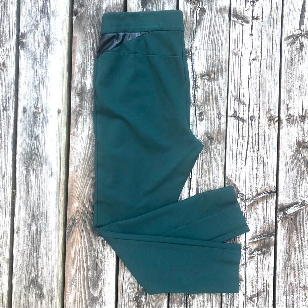 Michel Studio size 14 Dark Green Stretch Dress Pants - Picture 12 of 12